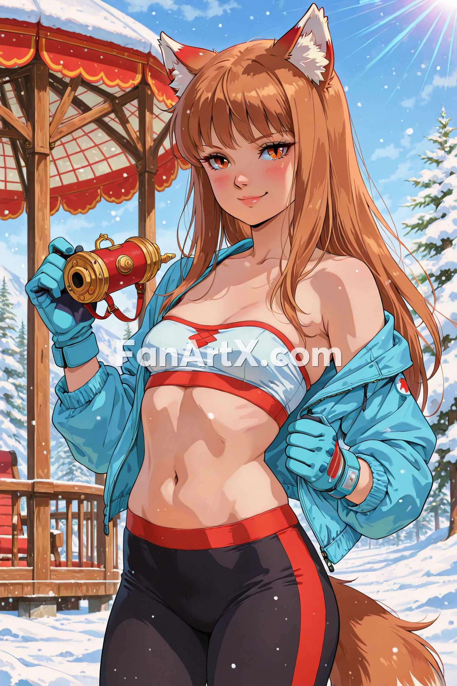 Holo fanart - Spice and Wolf characters 2638319